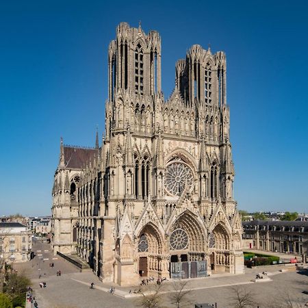 Appartement Porte Mars Reims Esterno foto